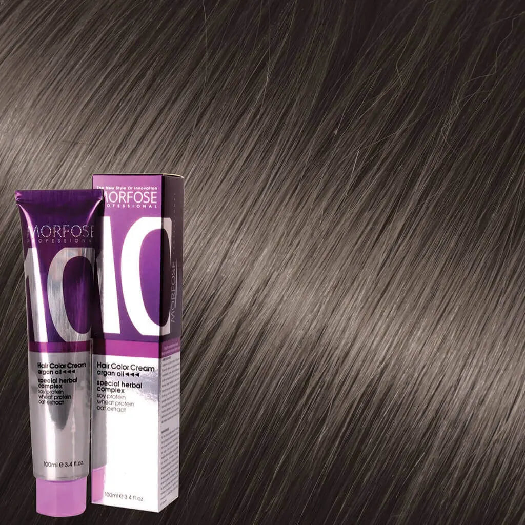 Morfose - Hair Color Cream 10 Argan Oil 100 ml / Intense Ash