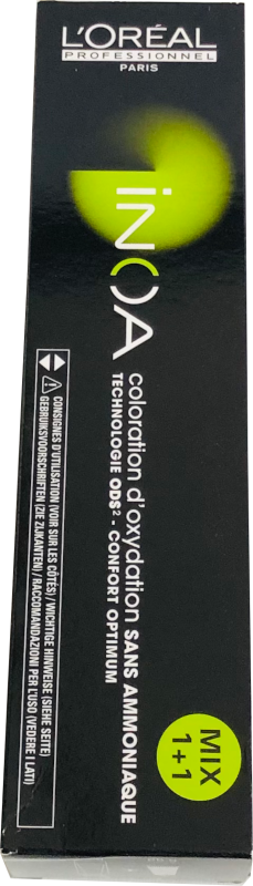 L'Oréal Professionnel Inoa - Oxidative Coloration Ohne Ammoniak 4.56 Mittelbraun Mahagoni Rot High Resist, 1er Pack (1 x 60 ml)