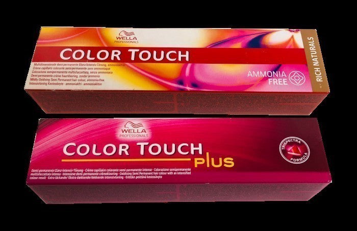 Wella Color Touch Plus 66/04 Dunkelblond Intensiv Natur-Rot - (60 ml)