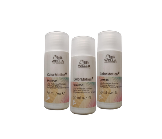 3er Pack Wella ColorMotion+ Shampoo - (3x 50 ml)