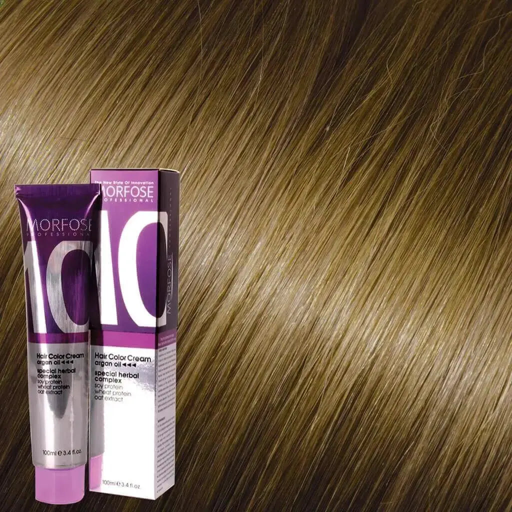 Morfose - Hair Color Cream 10 Argan Oil 100 ml / Brown