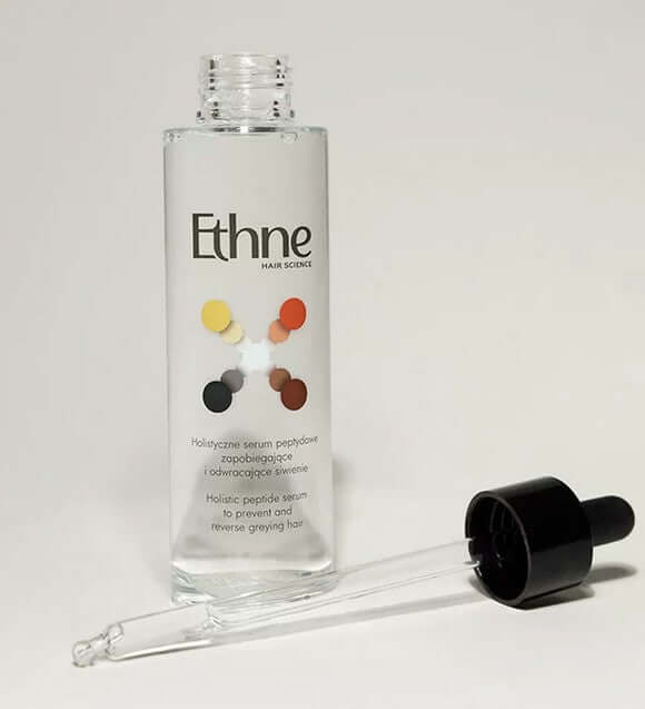Ethne Holistisches Peptid-Serum zur Vorbeugung und Umkehrung grauer Haare 90 ml